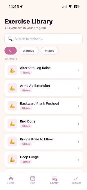 Pilates Power Pack Screenshot 1