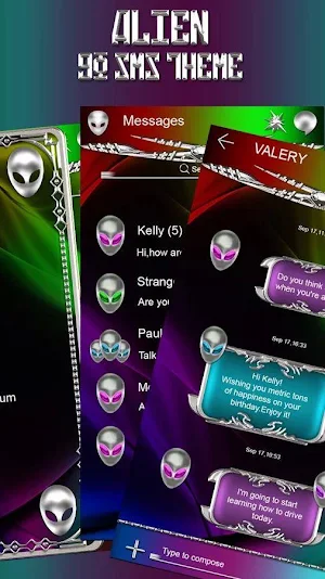 Alien Warm Clock Collection Screenshot 3