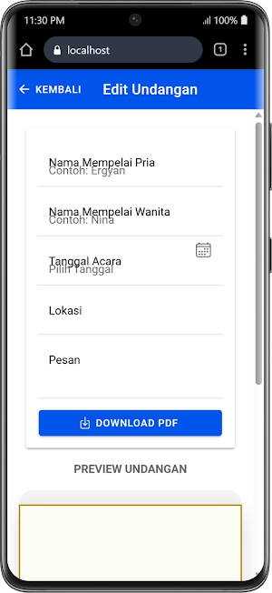 SapaTamu - Undangan Digital Screenshot 0