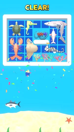 Fishs panel Puzzle Screenshot 1