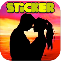 Adult Romantic Kiss Stickers