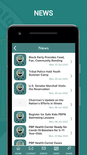 Prairie Band Potawatomi Nation Screenshot 2