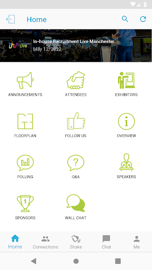 IHR Events Screenshot 2