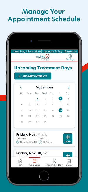 MyDay Pompe Screenshot 1