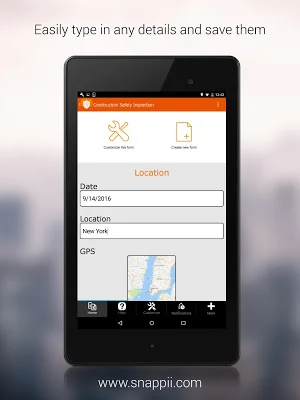 Construction Safety Inspection Screenshot 1