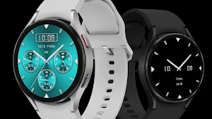 Fashion Quartz Blue For WearOS Screenshot 1