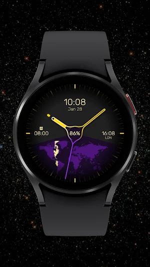 Timezone Watch Face Screenshot 0