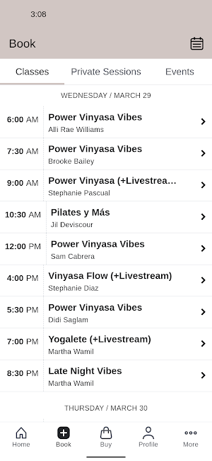 Casa Vinyasa Screenshot 1