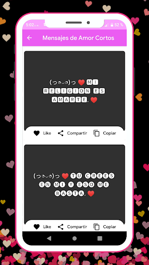 love messages to fall in love Screenshot 1