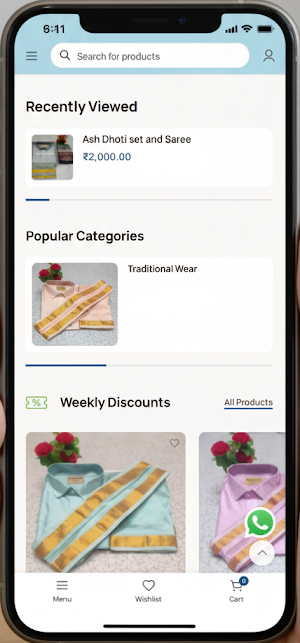 RMK Textiles Screenshot 0