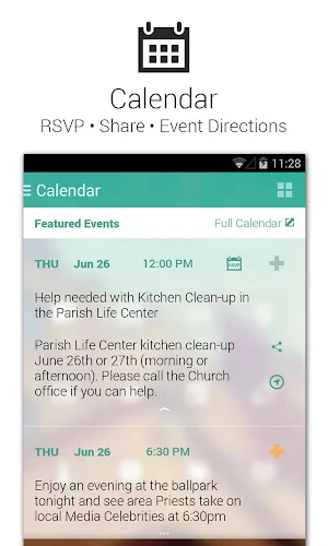 myParish - Catholic Life Screenshot 2