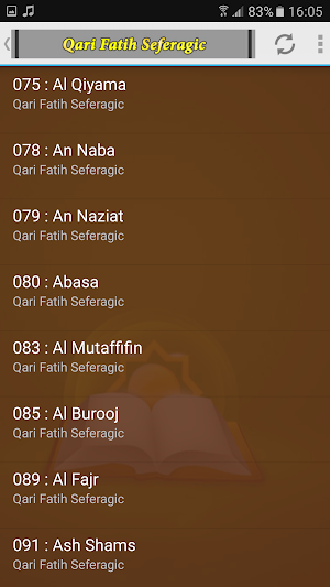 fatih seferagic quran mp3 Screenshot 2