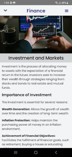 Finance Course Screenshot 2