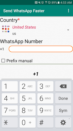 Send Whats Faster - Direct Chat Without Contact Screenshot 1