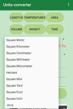 all units converter-convert Screenshot 3