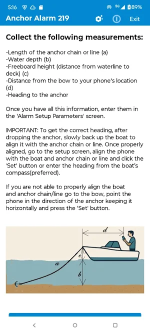 Anchor Alarm 219 Screenshot 1