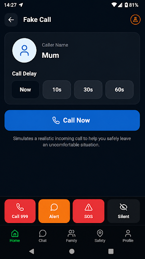 SafeWays UK Companion App Screenshot 1