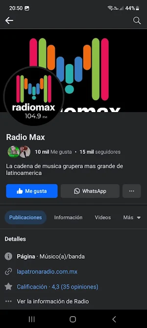 Radio Max 104.9 FM Screenshot 2