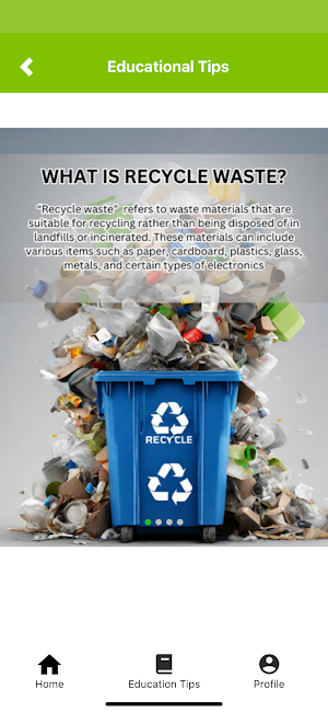 RecycleHub Screenshot 3