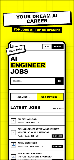AIEngineer.Careers: AI Jobs Screenshot 0