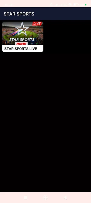 Star Sports One Live Cricket Screenshot 0