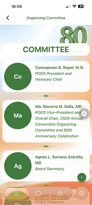 2026 POGS Events App Screenshot 3
