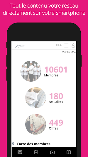 FERRANDI Alumni Screenshot 2