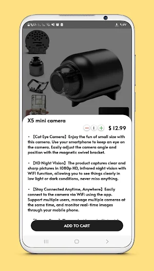 X5 mini camera guide Screenshot 1