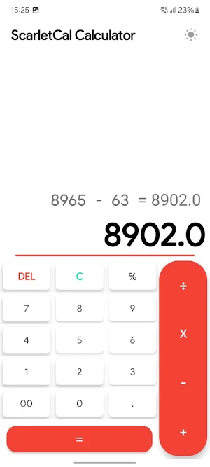 ScarletCal Calculator Screenshot 3