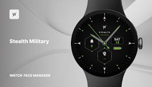 Stealth Military Watch Face Screenshot 0