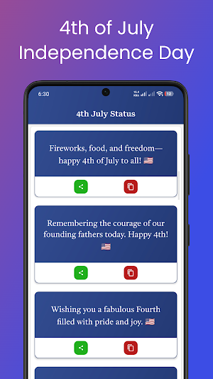 4th July USA Day Photo Frame Screenshot 2