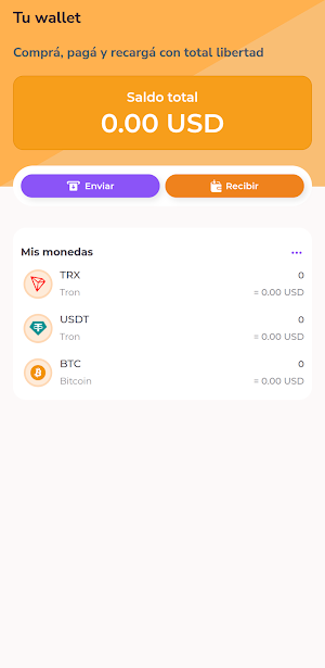 Kripton Wallet Screenshot 2