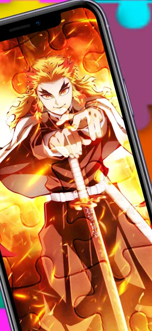 Demon Slayer Puzzle Game Screenshot 2