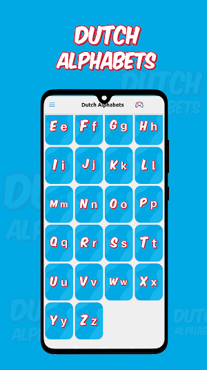 Dutch alphabets with sounds Screenshot 2
