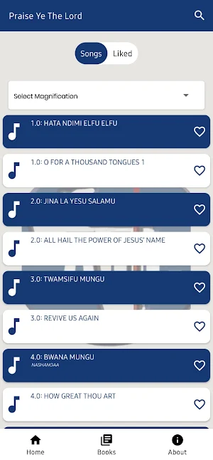English Sifuni Bwana Screenshot 1