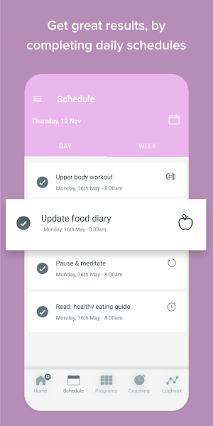 Size Healthy Fitness Screenshot 2