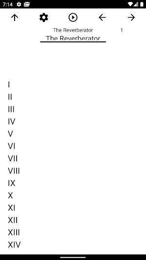 Book, The Reverberator Screenshot 0
