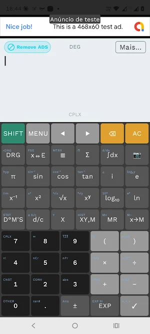 Xtreme Math Calculator Screenshot 0