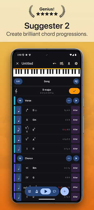 Suggester 2 : Chords & Scales Screenshot 0