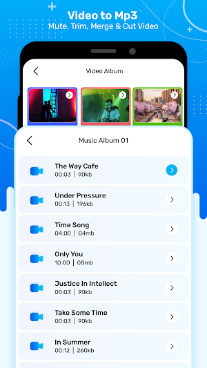 Video to Mp3 : Mute, Trim, Merge & Cut Video Screenshot 2