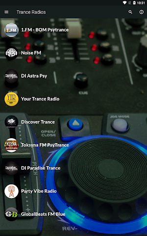 Trance Music Radio Stations Screenshot 0
