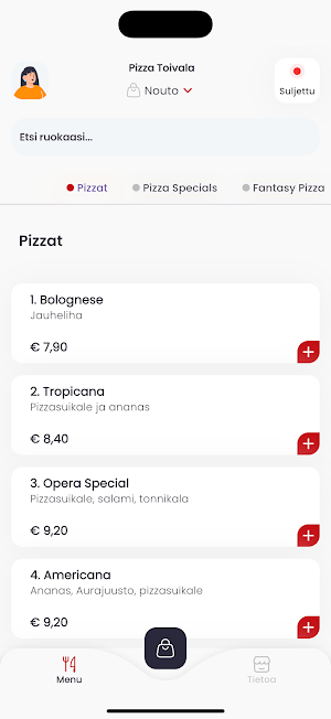 Pizza Toivala Screenshot 1