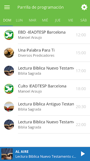 Radio web MPVida Screenshot 1