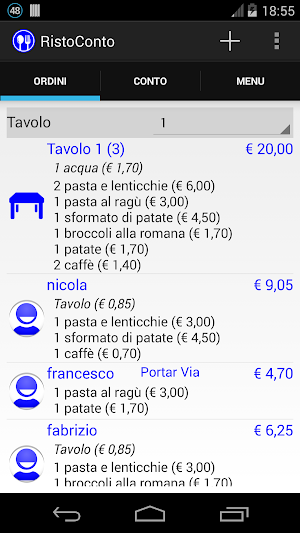 RistoConto Screenshot 0