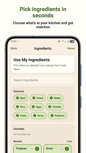 What To Cook: Pantry Recipes Screenshot 1