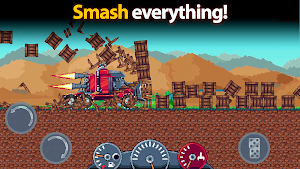 Zombie Drive: Pixel Smash Screenshot 1