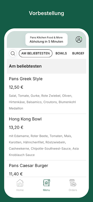 Pans Kitchen Hildesheim Screenshot 1