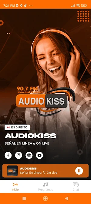 Audiokiss Screenshot 1
