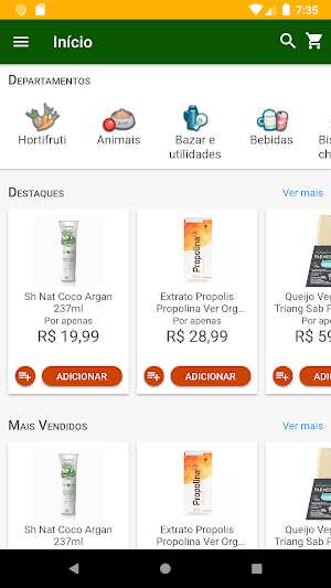 Mercado Malunga Delivery Screenshot 0