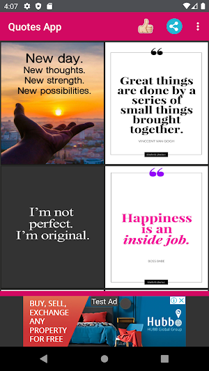 Inspirational Quotes Screenshot 1